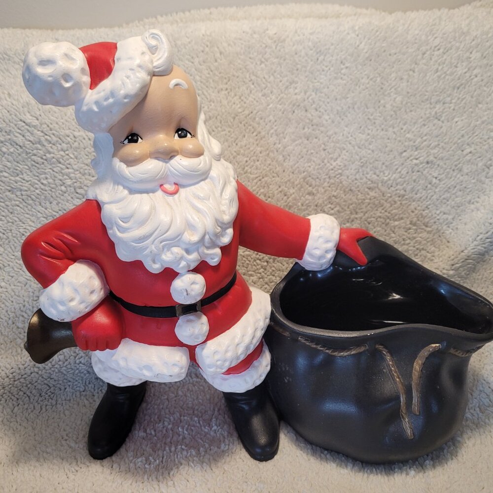 Atlantic Mold Vintage Ceramic Santa